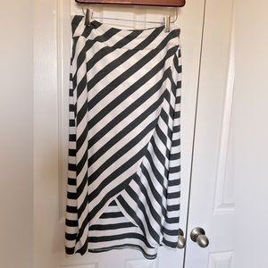 Athleta Knit Wrap Midi Skirt